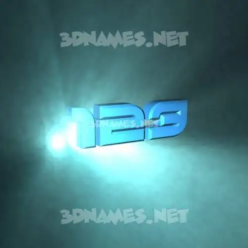 123 in Light Shine style - 3D name wallpaper 123 in Light Shine style - 3D name wallpaper