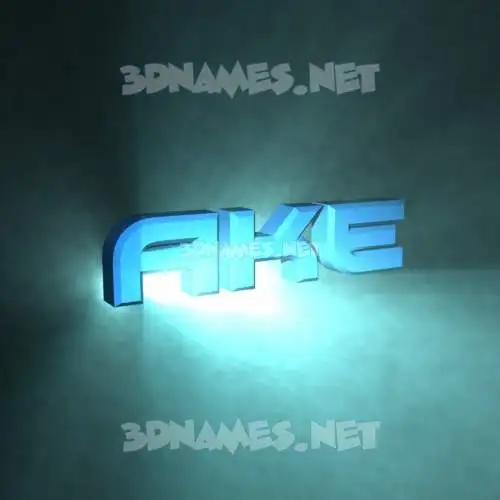 ake in Light Shine style - 3D name wallpaper ake in Light Shine style - 3D name wallpaper