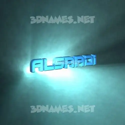 alsaadi in Light Shine style - 3D name wallpaper alsaadi in Light Shine style - 3D name wallpaper