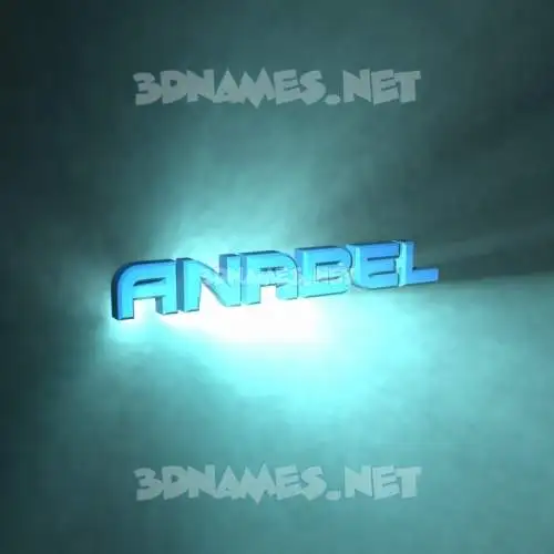 anabel in Light Shine style - 3D name wallpaper anabel in Light Shine style - 3D name wallpaper