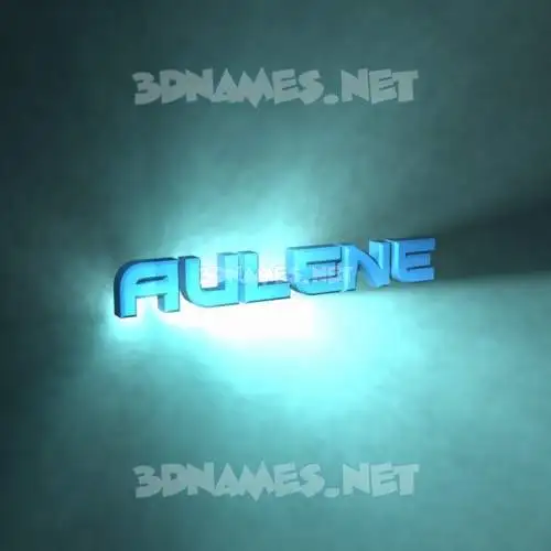 aulene in Light Shine style - 3D name wallpaper aulene in Light Shine style - 3D name wallpaper