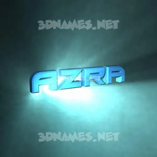 azra in Light Shine style - 3D name wallpaper azra in Light Shine style - 3D name wallpaper