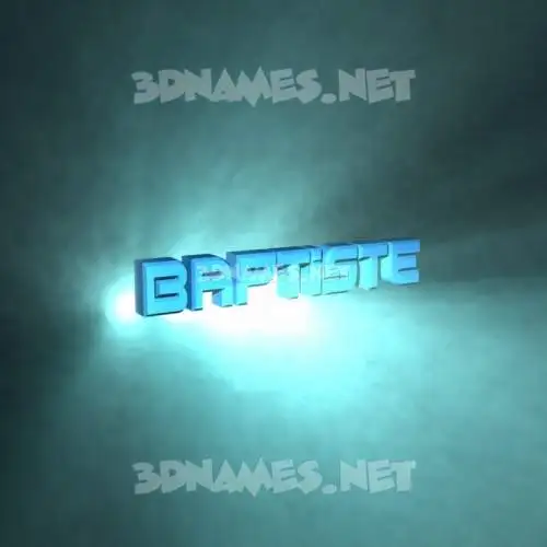 baptiste in Light Shine style - 3D name wallpaper baptiste in Light Shine style - 3D name wallpaper