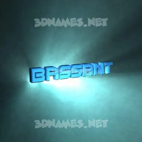 bassant in Light Shine style - 3D name wallpaper bassant in Light Shine style - 3D name wallpaper