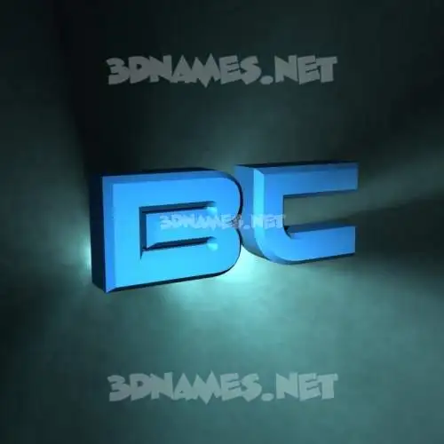 bc in Light Shine style - 3D name wallpaper bc in Light Shine style - 3D name wallpaper