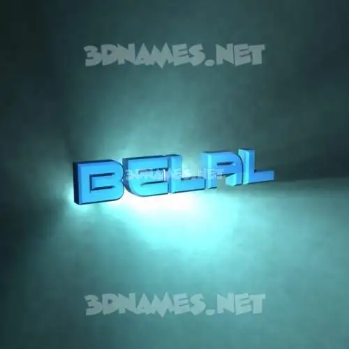 belal in Light Shine style - 3D name wallpaper belal in Light Shine style - 3D name wallpaper