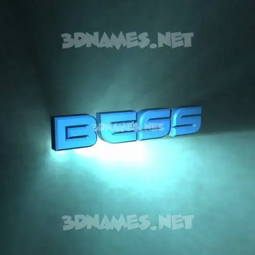 bess in Light Shine style - 3D name wallpaper bess in Light Shine style - 3D name wallpaper