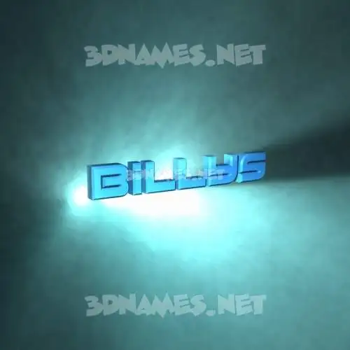 billys in Light Shine style - 3D name wallpaper billys in Light Shine style - 3D name wallpaper