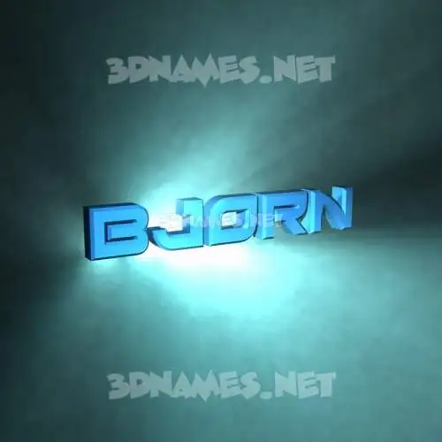 bjorn in Light Shine style - 3D name wallpaper bjorn in Light Shine style - 3D name wallpaper