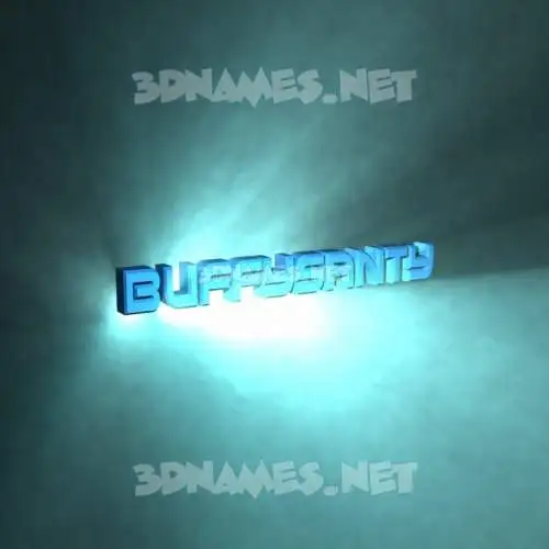buffysanty in Light Shine style - 3D name wallpaper buffysanty in Light Shine style - 3D name wallpaper