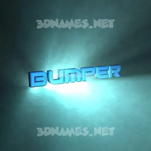 bumper in Light Shine style - 3D name wallpaper bumper in Light Shine style - 3D name wallpaper