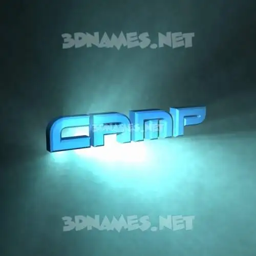 camp in Light Shine style - 3D name wallpaper camp in Light Shine style - 3D name wallpaper
