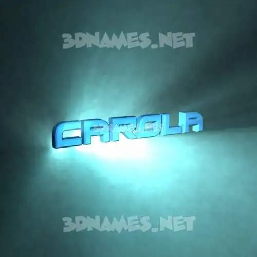 carola in Light Shine style - 3D name wallpaper carola in Light Shine style - 3D name wallpaper