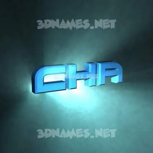 cha in Light Shine style - 3D name wallpaper cha in Light Shine style - 3D name wallpaper