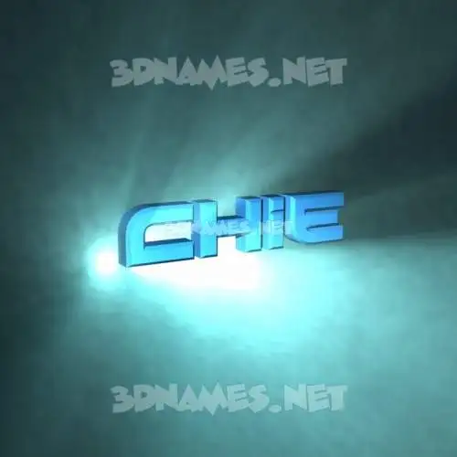 chie in Light Shine style - 3D name wallpaper chie in Light Shine style - 3D name wallpaper
