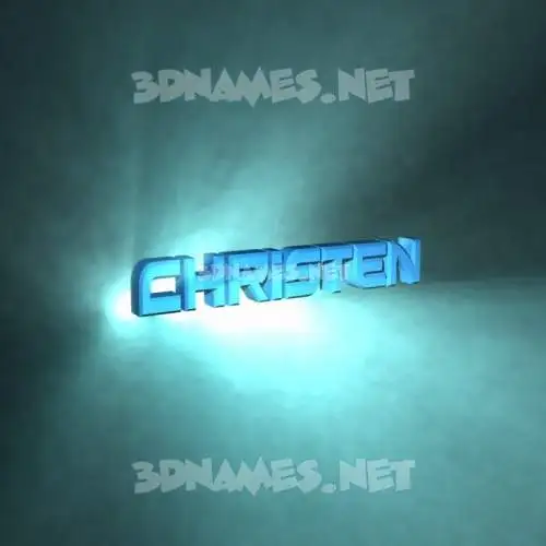 christen in Light Shine style - 3D name wallpaper christen in Light Shine style - 3D name wallpaper