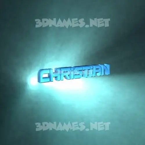 christian in Light Shine style - 3D name wallpaper christian in Light Shine style - 3D name wallpaper