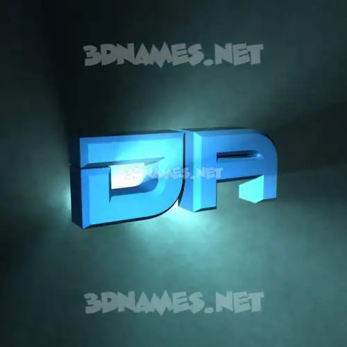 da in Light Shine style - 3D name wallpaper da in Light Shine style - 3D name wallpaper