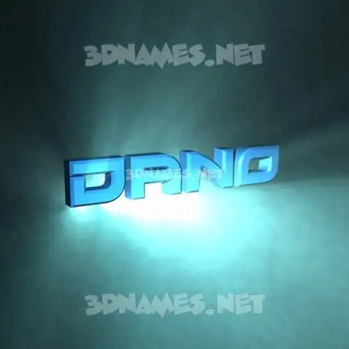 dano in Light Shine style - 3D name wallpaper dano in Light Shine style - 3D name wallpaper