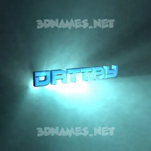 dattay in Light Shine style - 3D name wallpaper dattay in Light Shine style - 3D name wallpaper