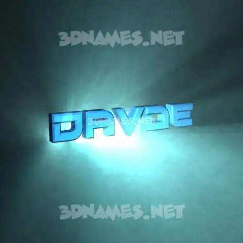 davde in Light Shine style - 3D name wallpaper davde in Light Shine style - 3D name wallpaper