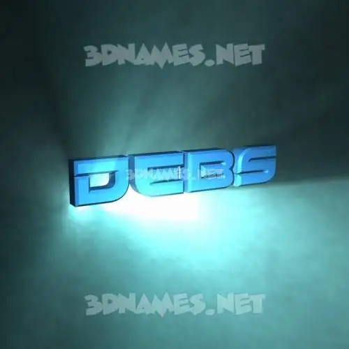 debs in Light Shine style - 3D name wallpaper debs in Light Shine style - 3D name wallpaper