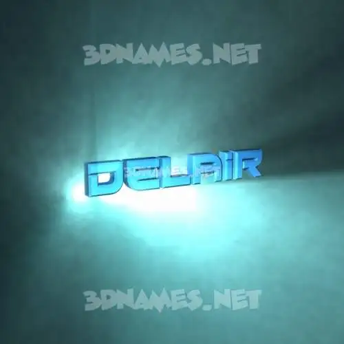 delair in Light Shine style - 3D name wallpaper delair in Light Shine style - 3D name wallpaper