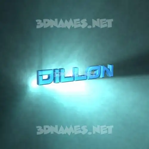 dillon in Light Shine style - 3D name wallpaper dillon in Light Shine style - 3D name wallpaper