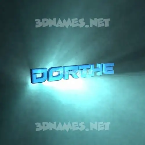 dorthe in Light Shine style - 3D name wallpaper dorthe in Light Shine style - 3D name wallpaper