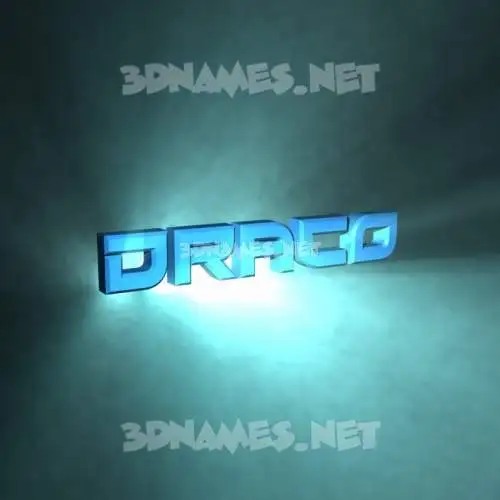 draco in Light Shine style - 3D name wallpaper draco in Light Shine style - 3D name wallpaper