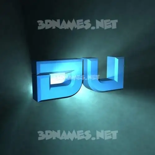 du in Light Shine style - 3D name wallpaper du in Light Shine style - 3D name wallpaper