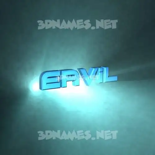 eavil in Light Shine style - 3D name wallpaper eavil in Light Shine style - 3D name wallpaper