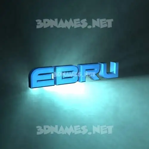 ebru in Light Shine style - 3D name wallpaper ebru in Light Shine style - 3D name wallpaper
