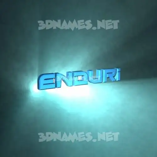 enduri in Light Shine style - 3D name wallpaper enduri in Light Shine style - 3D name wallpaper