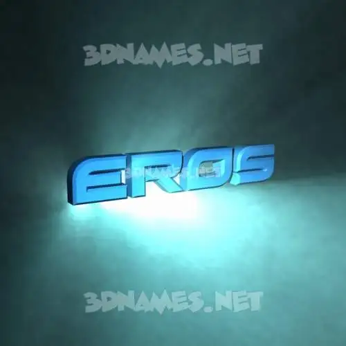 eros in Light Shine style - 3D name wallpaper eros in Light Shine style - 3D name wallpaper