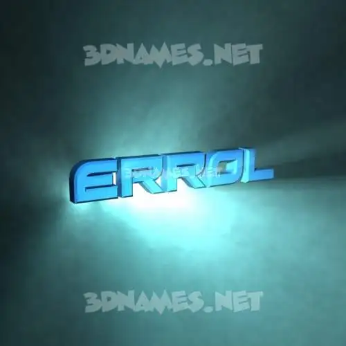 errol in Light Shine style - 3D name wallpaper errol in Light Shine style - 3D name wallpaper