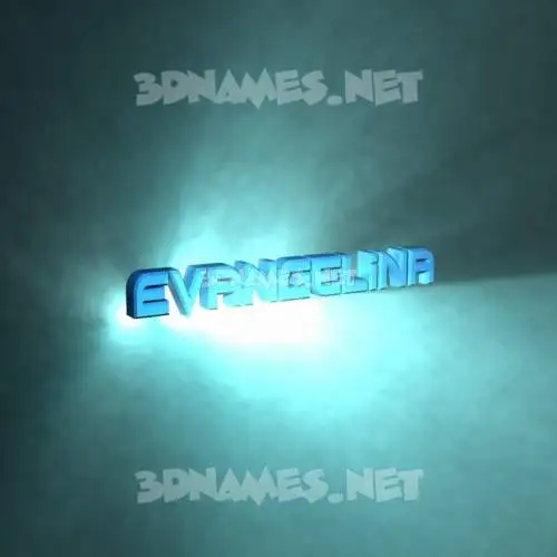 evangelina in Light Shine style - 3D name wallpaper evangelina in Light Shine style - 3D name wallpaper