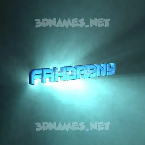 fahdaany in Light Shine style - 3D name wallpaper fahdaany in Light Shine style - 3D name wallpaper