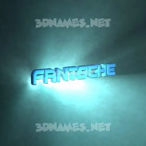 fantoche in Light Shine style - 3D name wallpaper fantoche in Light Shine style - 3D name wallpaper