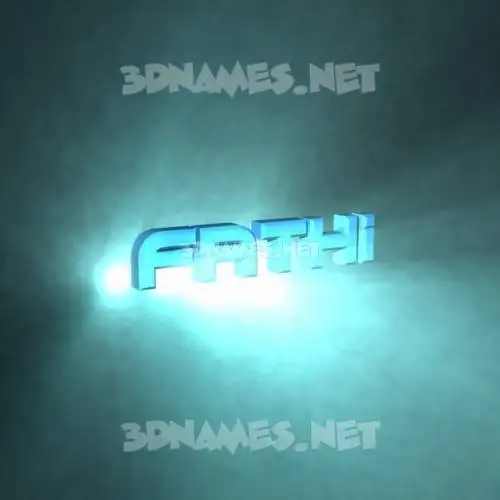 fathi in Light Shine style - 3D name wallpaper fathi in Light Shine style - 3D name wallpaper