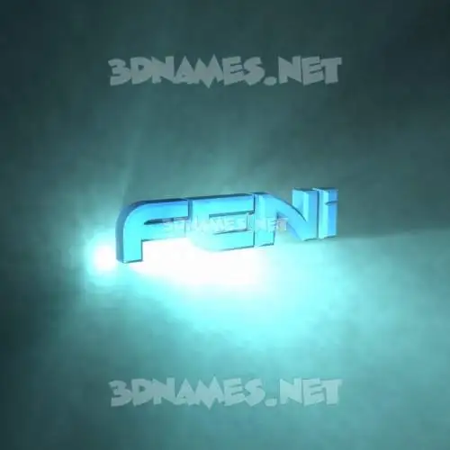 feni in Light Shine style - 3D name wallpaper feni in Light Shine style - 3D name wallpaper