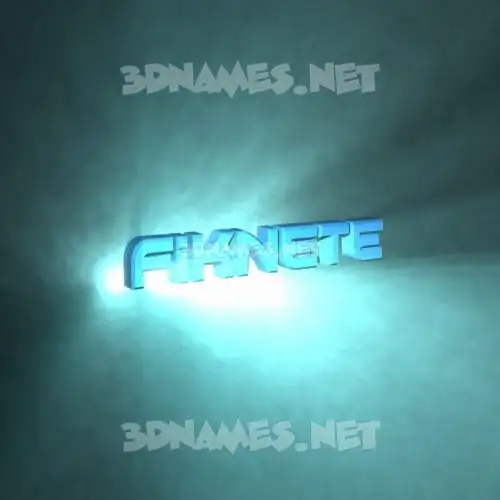 fiknete in Light Shine style - 3D name wallpaper fiknete in Light Shine style - 3D name wallpaper