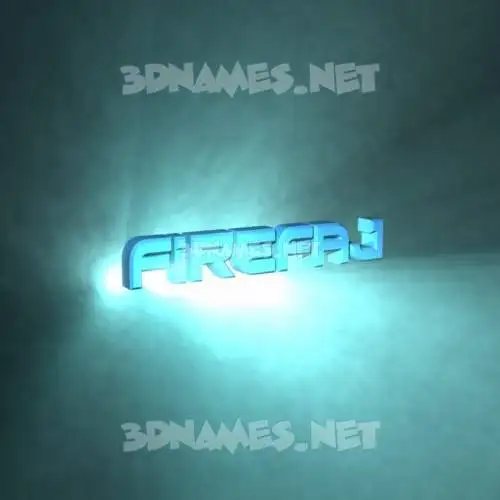firefaj in Light Shine style - 3D name wallpaper firefaj in Light Shine style - 3D name wallpaper