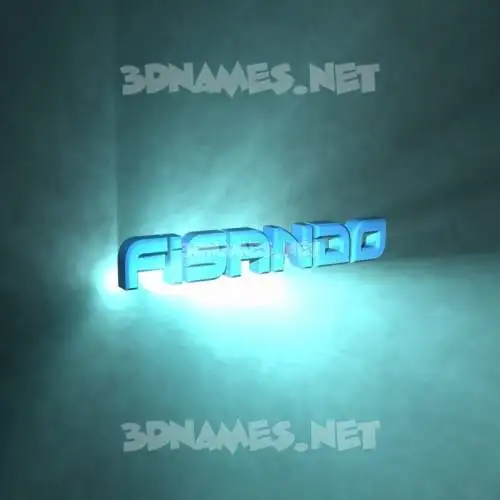 fisando in Light Shine style - 3D name wallpaper fisando in Light Shine style - 3D name wallpaper