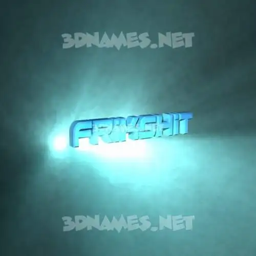 frikshit in Light Shine style - 3D name wallpaper