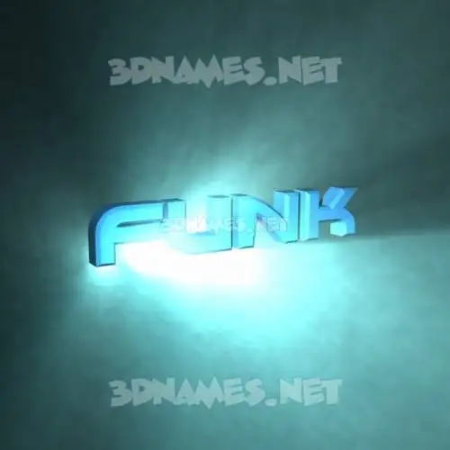 funk in Light Shine style - 3D name wallpaper funk in Light Shine style - 3D name wallpaper