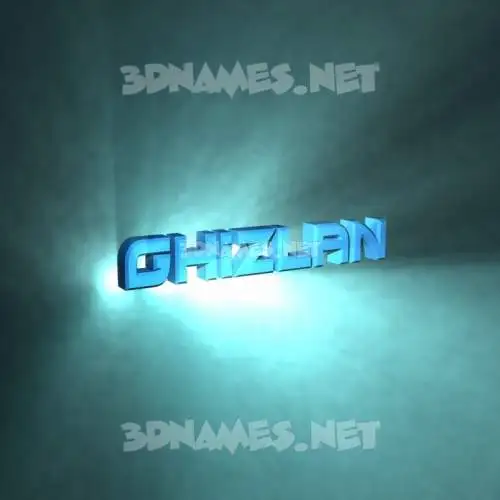 ghizlan in Light Shine style - 3D name wallpaper ghizlan in Light Shine style - 3D name wallpaper