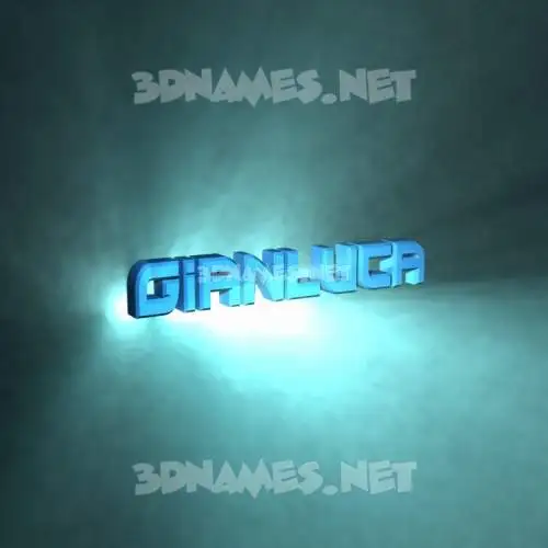gianluca in Light Shine style - 3D name wallpaper gianluca in Light Shine style - 3D name wallpaper