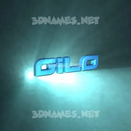 gilo in Light Shine style - 3D name wallpaper gilo in Light Shine style - 3D name wallpaper