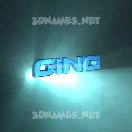 ging in Light Shine style - 3D name wallpaper ging in Light Shine style - 3D name wallpaper
